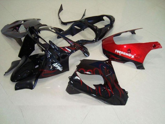 Carenagem Kawasaki ZX9R 00-01 - Vermelho Chama