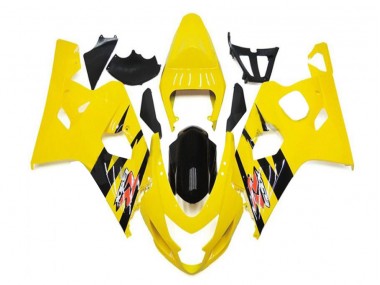 Carenagem & Plástico Suzuki GSXR 600 / 750 K4 04-05 - Amarelo Preto