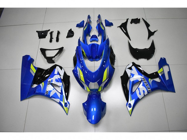 Carenagem Suzuki GSXR 1000 17-23 - Azul Branco Decalque