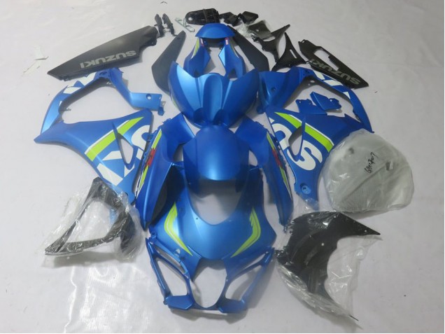 Carenagem Suzuki GSXR 1000 17-23 - Azul Lime