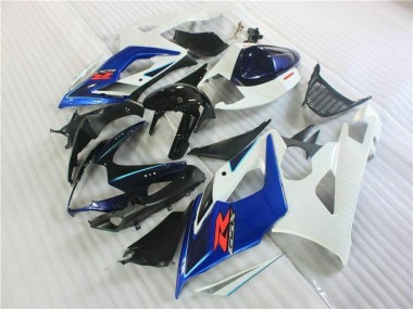 Carenagem Suzuki GSXR 1000 K5 05-06 - Preto Azul Branco