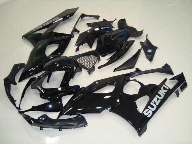 Carenagem Suzuki GSXR 1000 K5 05-06 - Preto Prata Decalques