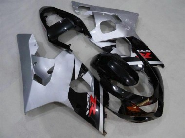 Carenagem Suzuki GSXR 600 / 750 K4 04-05 - Preto Prata