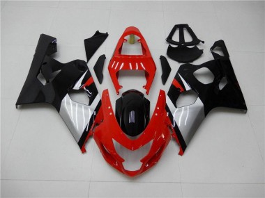 Carenagem Suzuki GSXR 600 / 750 K4 04-05 - Vermelho Preto