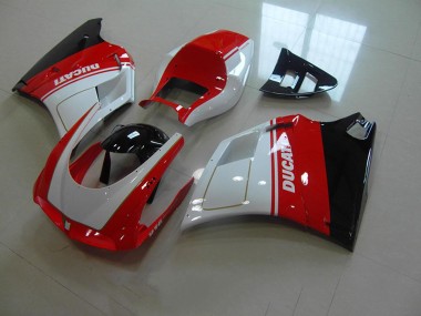 Plástico Ducati 748 916 996 996S 93-05 - Vermelho Branco