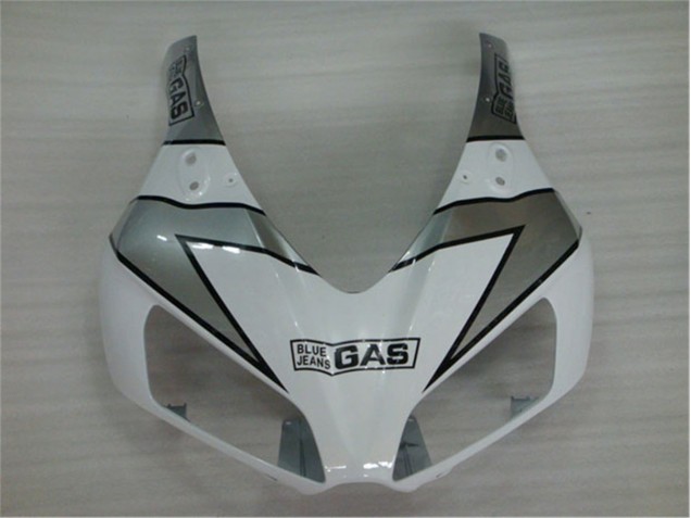 Plástico Honda CBR 1000RR 04-05 - Branco Prata Preto Repsol