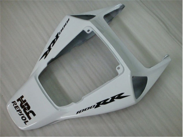 Plástico Honda CBR 1000RR 04-05 - Branco Prata Preto Repsol