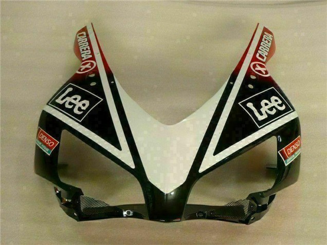 Plástico Honda CBR 1000RR 04-05 - Branco Preto