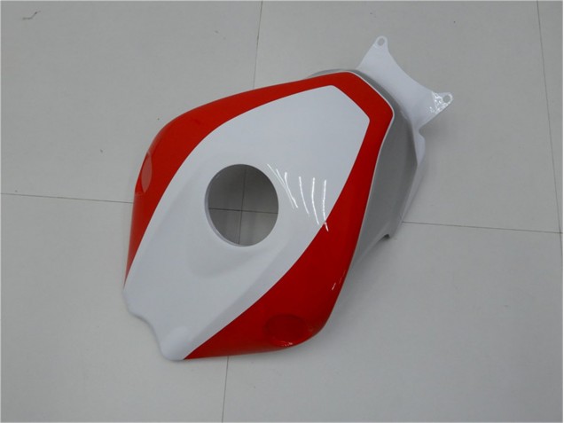 Plástico Honda CBR 1000RR 08-11 - Branco Vermelho