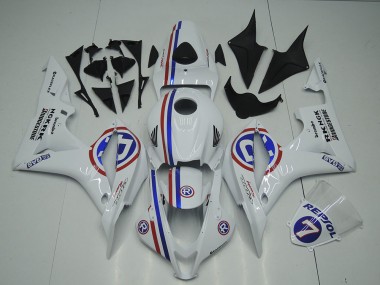 Plásticos Honda CBR 600RR 07-08 - Branco